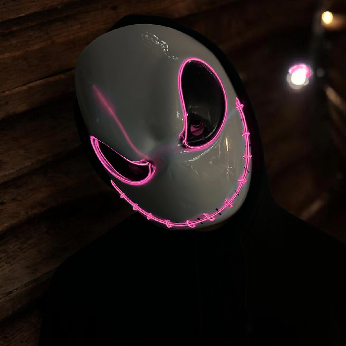 Miniatura 8 de Mascara Jack Luz Neon Halloween OF-1460